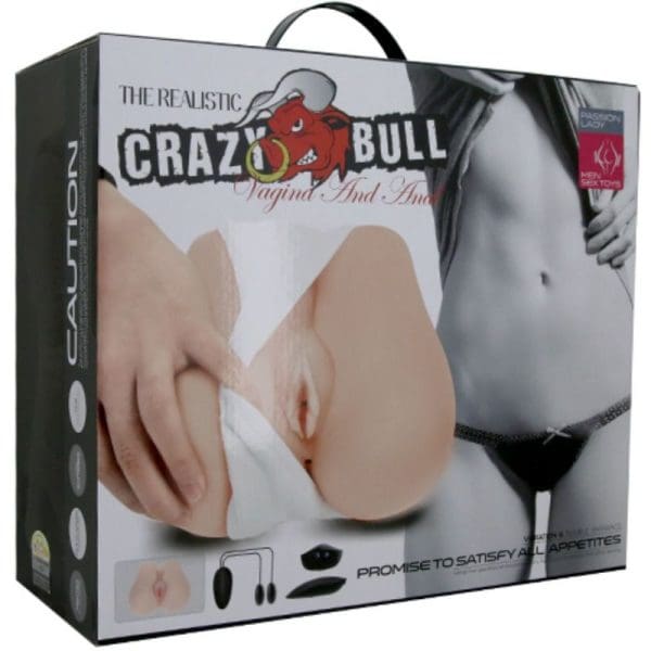 CRAZY BULL - REALISTIC VAGINA AND ANUS WITH VIBRATION POSITION 3 11
